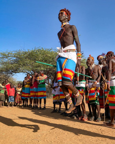 Samburu warriors