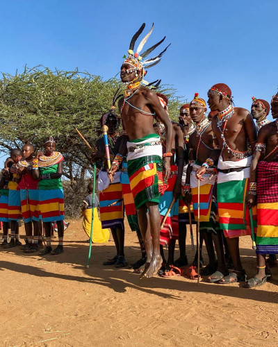 Samburu warriors